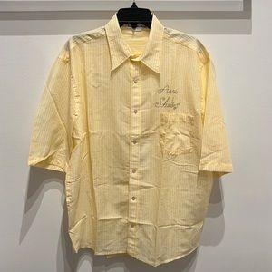 Brand new ACNE short sleeve button-up shirt